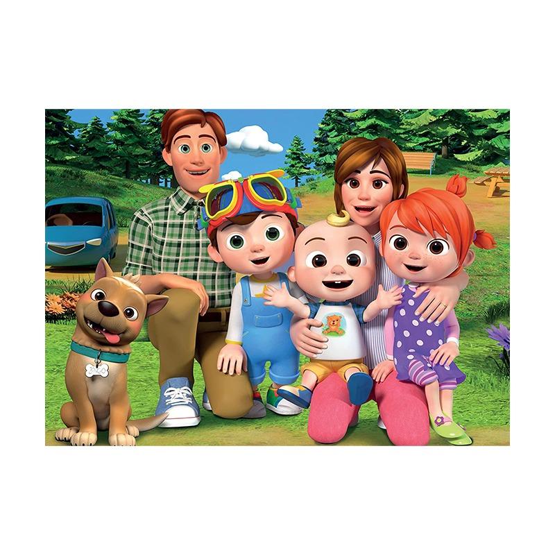 كوكو ميلون - ماكسي فلور لوحة أحجية مزدوجة الوجة 2*12 هيا بنا نذهب في نزهة الطبيعة