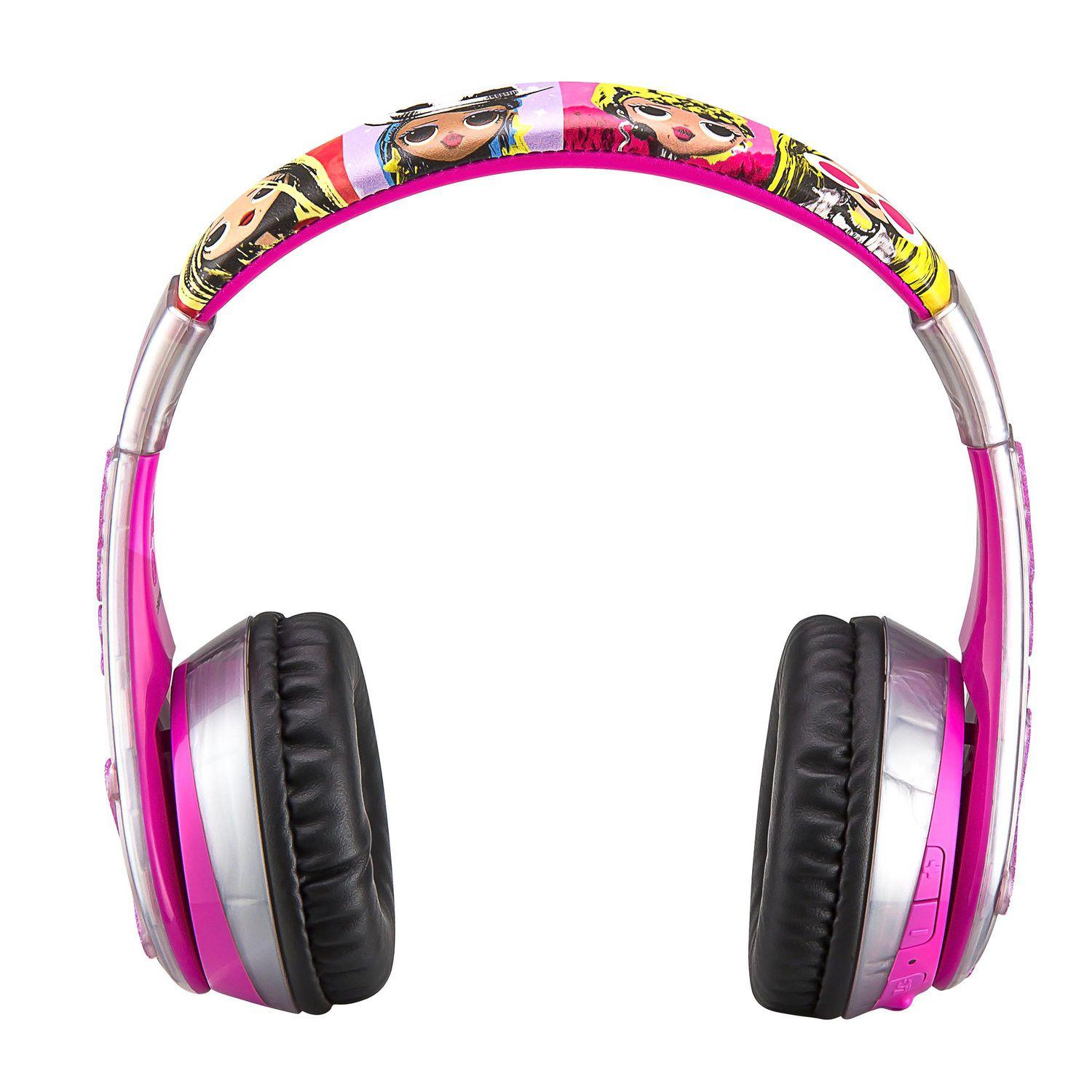 Kiddesigns LOL Wireless Bluetooth Headphones - Pink