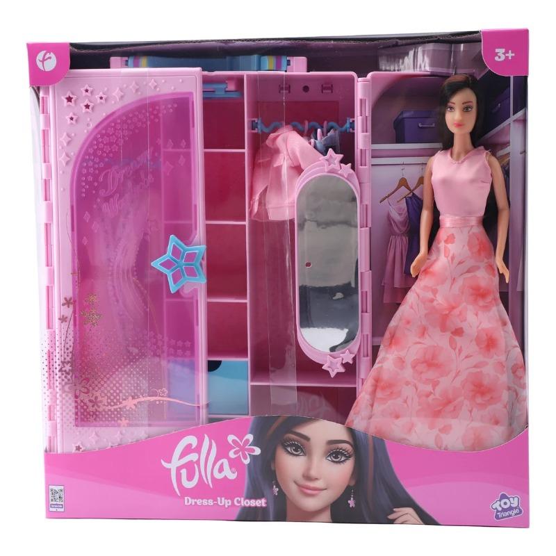 Fulla Doll with Dress - Up Closet