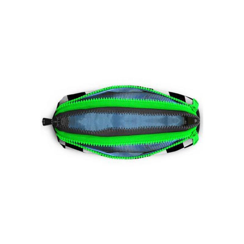 Coral High Kids Pencil Case - Dark Grey - Checkerboard Design