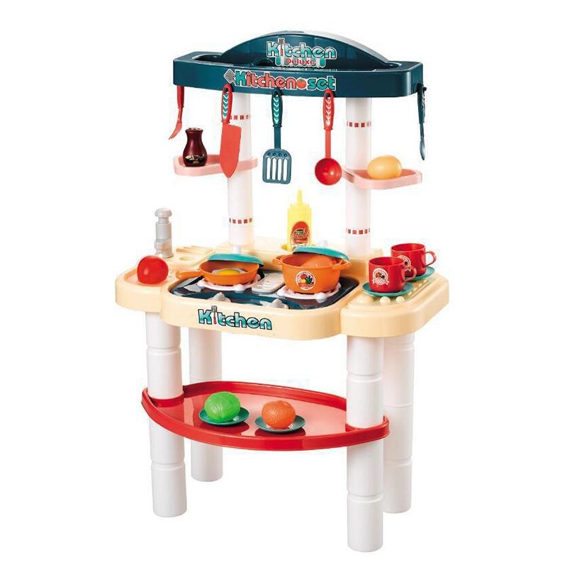 مجموعة لعب المطبخ الحديث 36 قطعة