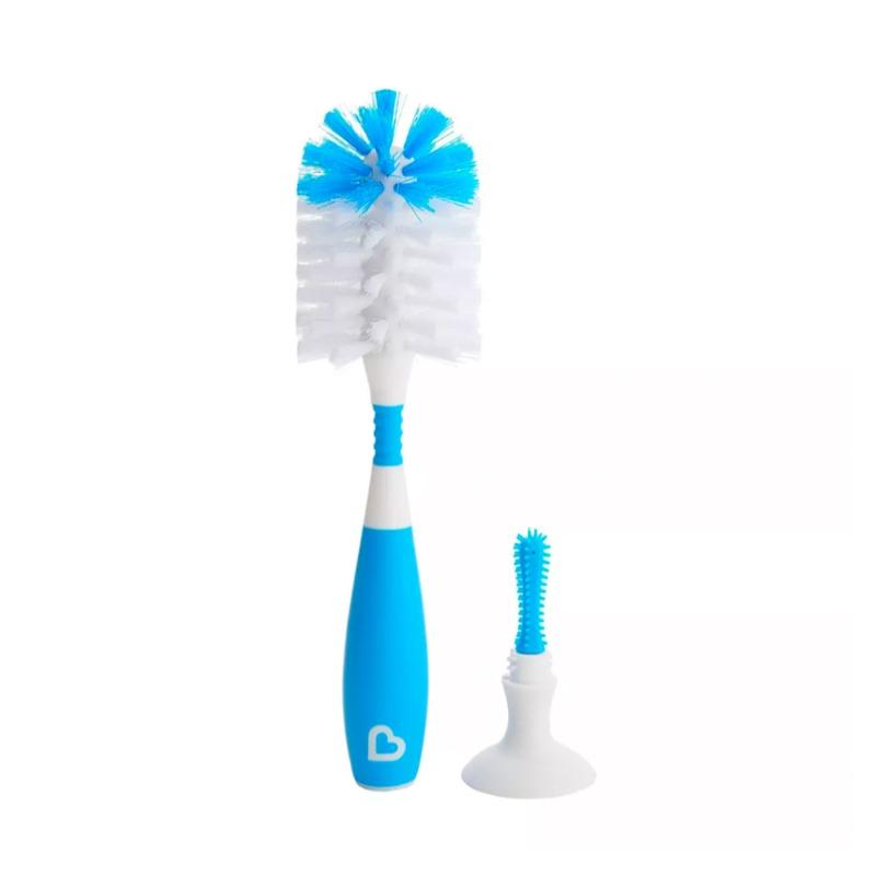 Munchkin Bristle Bottle Brush - Blue