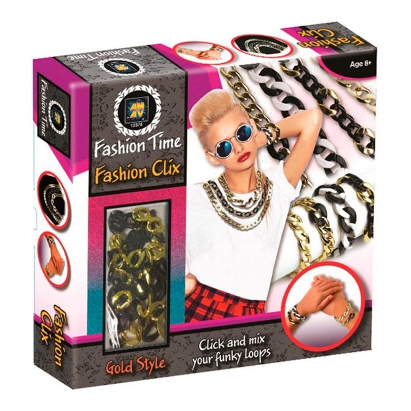 Fashion Time Fashion Clix Gold Design