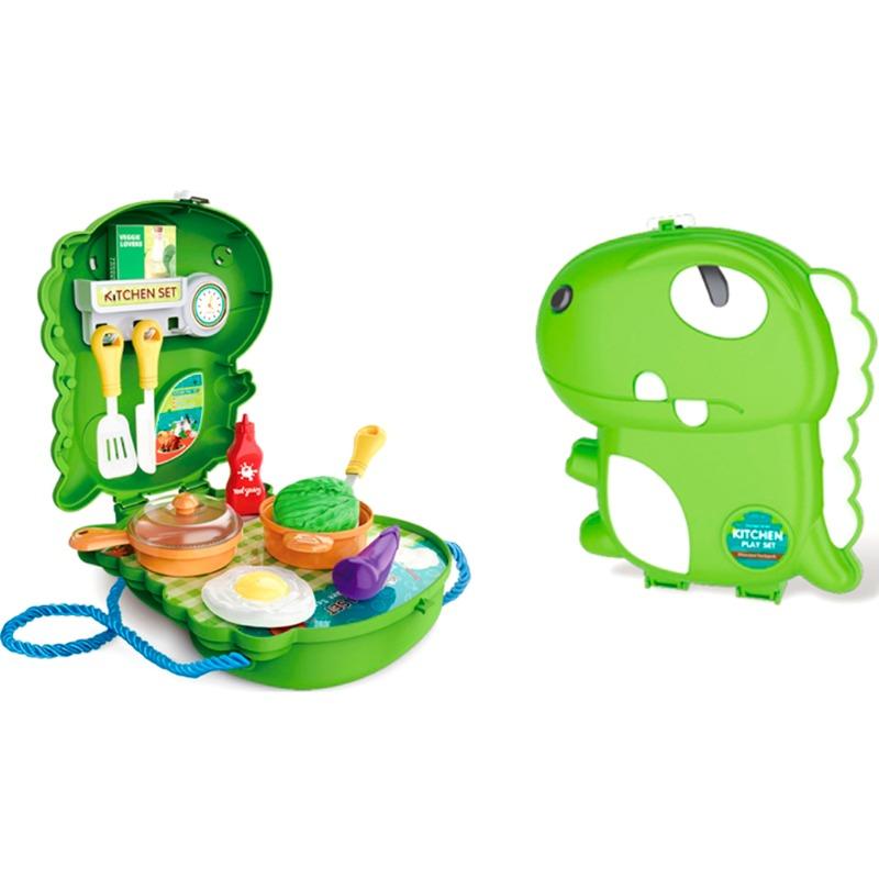 مجموعة لعب حقيبة المطبخ