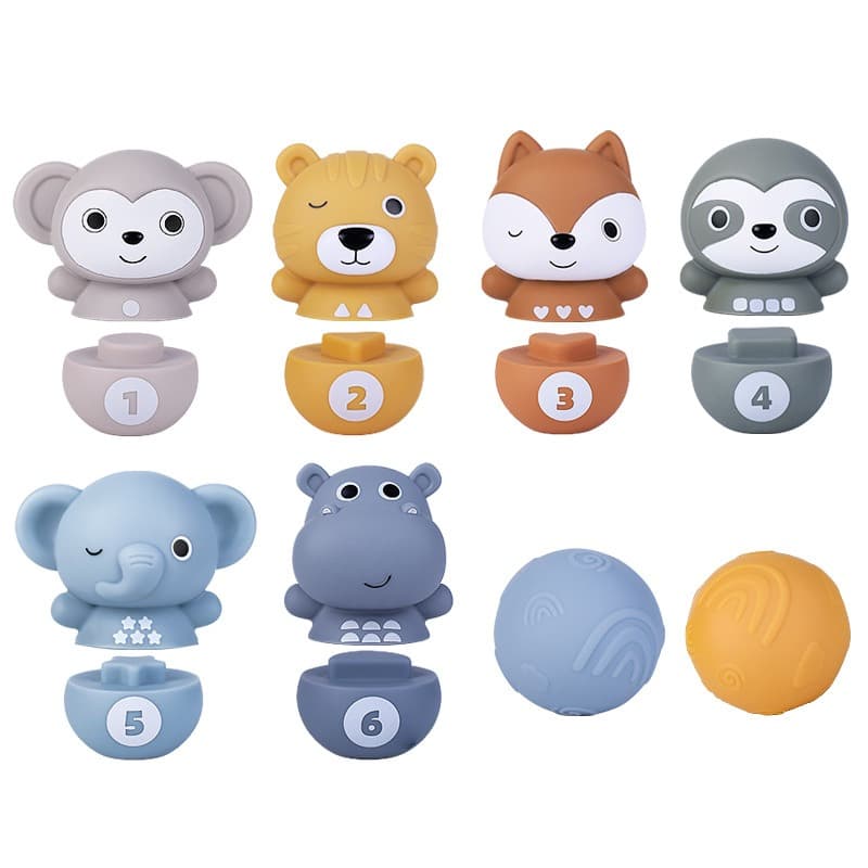 Konig Kids Bowling and Stacking Play Set