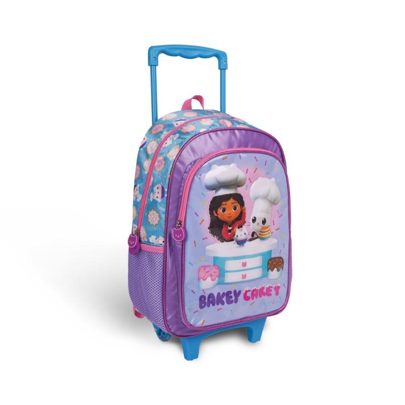 Gabby Doll House 5-in-1 Wheeled Bakery Cake School Set 16 Inch