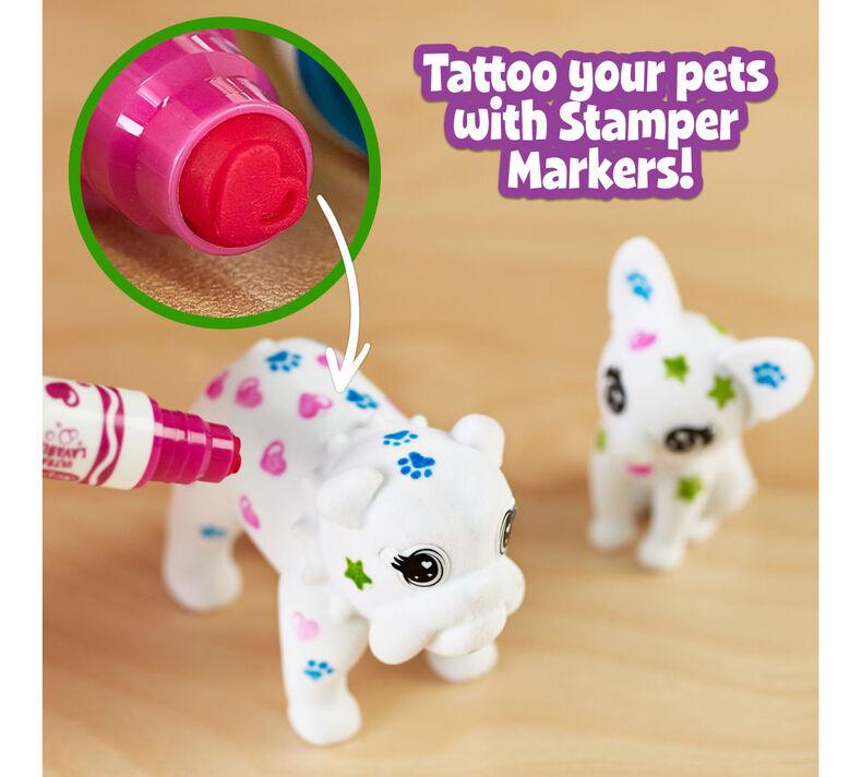 Crayola Scribble Scrubbie Pets Tattoo Shop