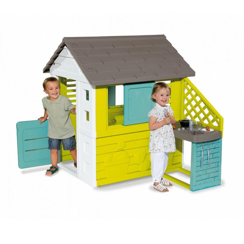 Smoby Pretty Playhouse With Kitchen