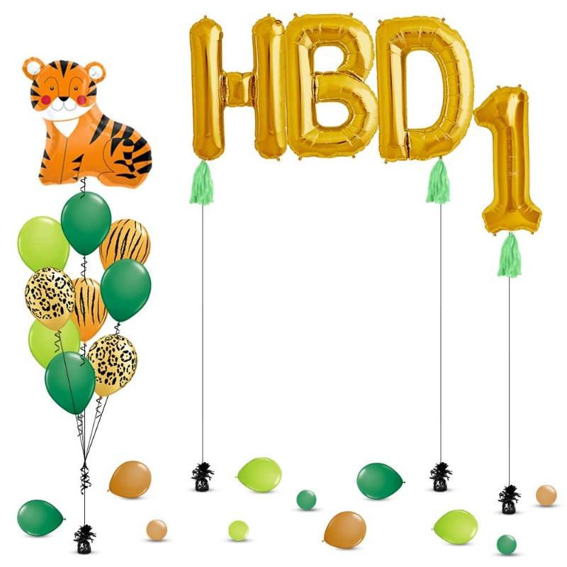Birthday Decoration Set - Tiger