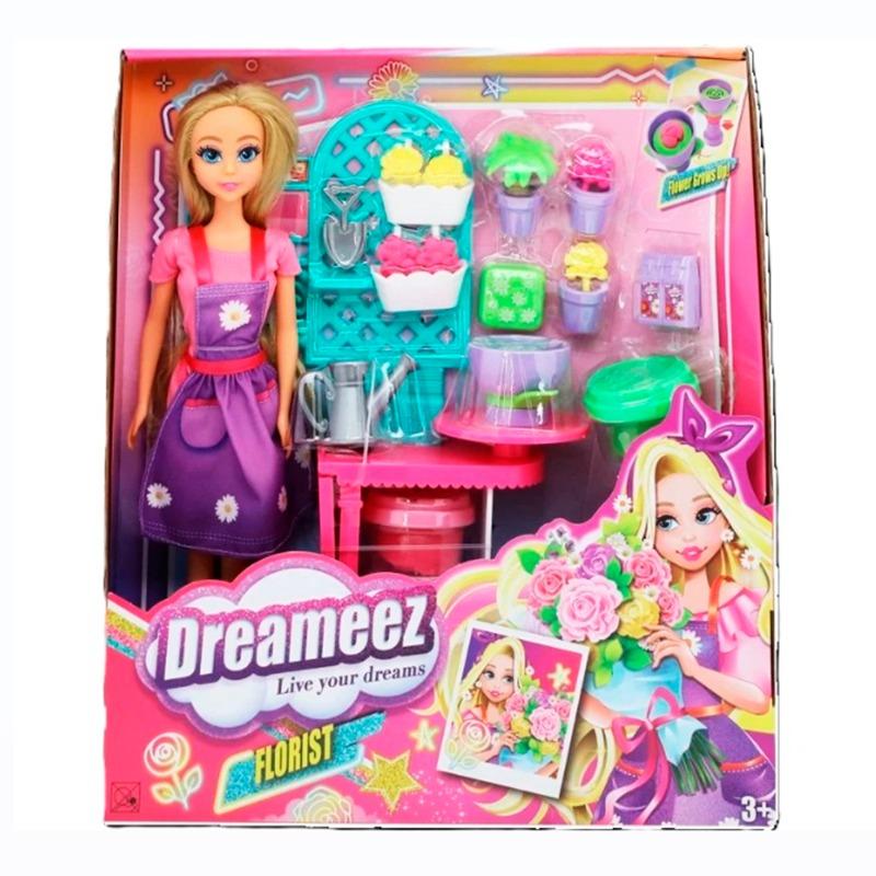 Funville Dreameez Florist Set Dolls Playset - 29 cm