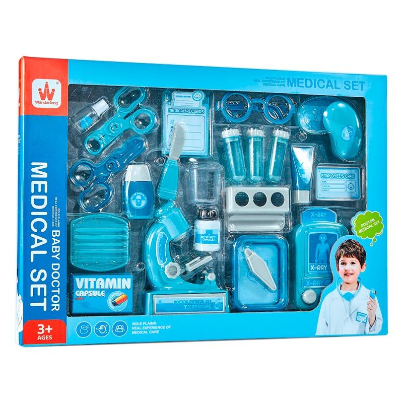 Wander Long Medical Kit Set 37 Pcs - Blue