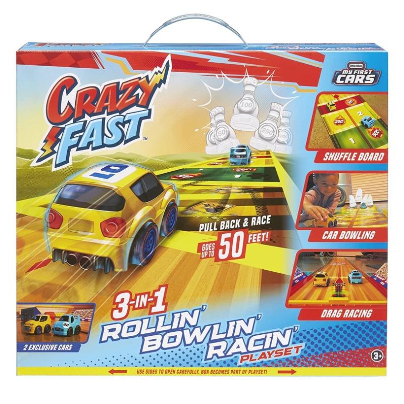 ليتل تايكس - كريزي فاست رولين باولين راسين 3 في 1