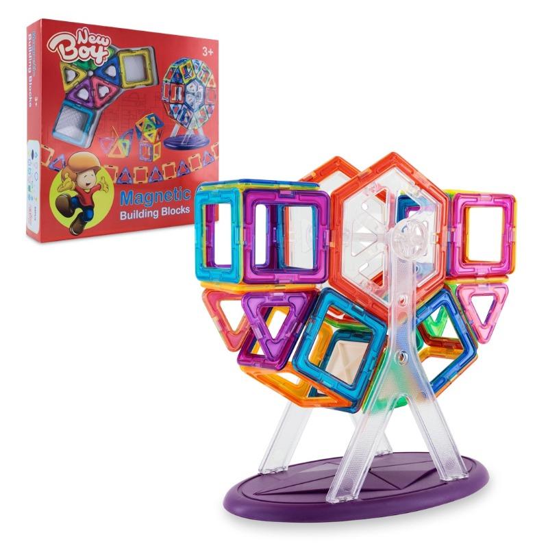 نيو بوي - مكعبات بناء مغناطيسية (66 قطعة)