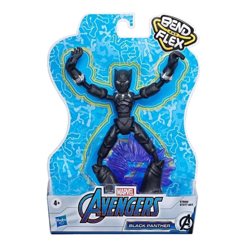 Marvel Avengers Bend & Flex Black Panther Action Figure