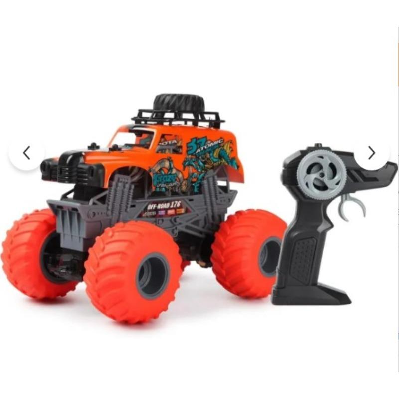 سيارة كروس رود بعجلات ضخمة لاسلكية – مقياس 1:18