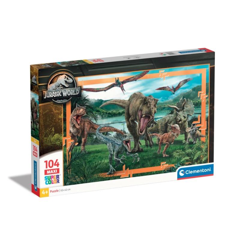 كليمنتوني - مجموعة بازل ماكسي جوراسيك وورلد 104 قطع