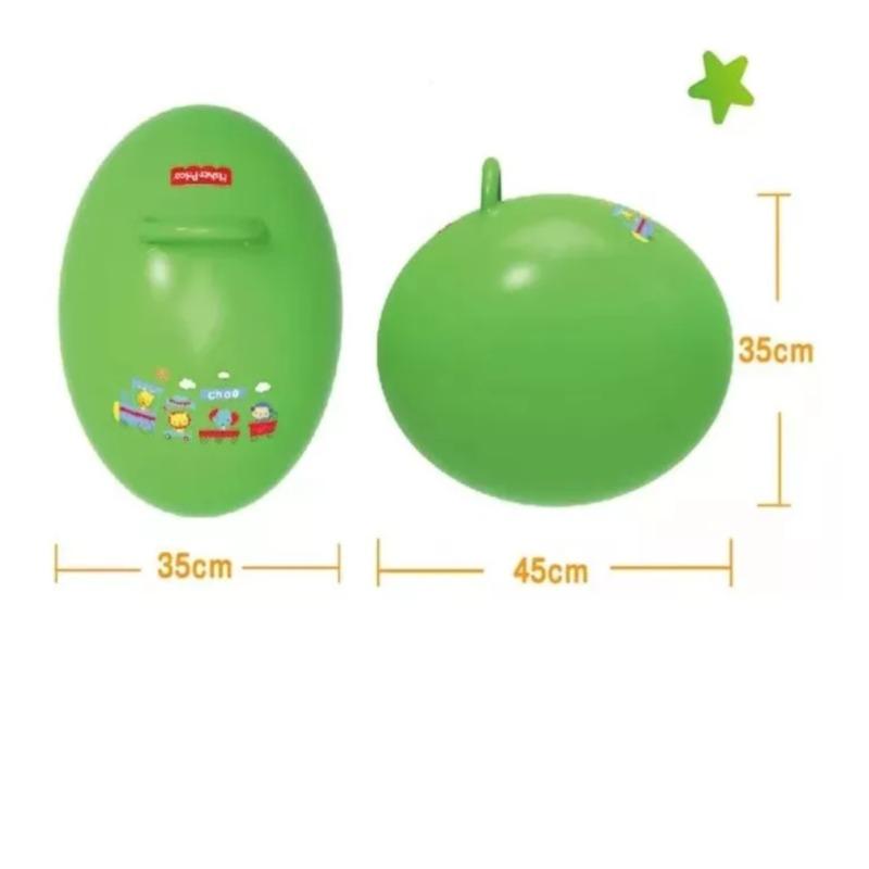Fisher Price Bouncy Egg With Foot Pump