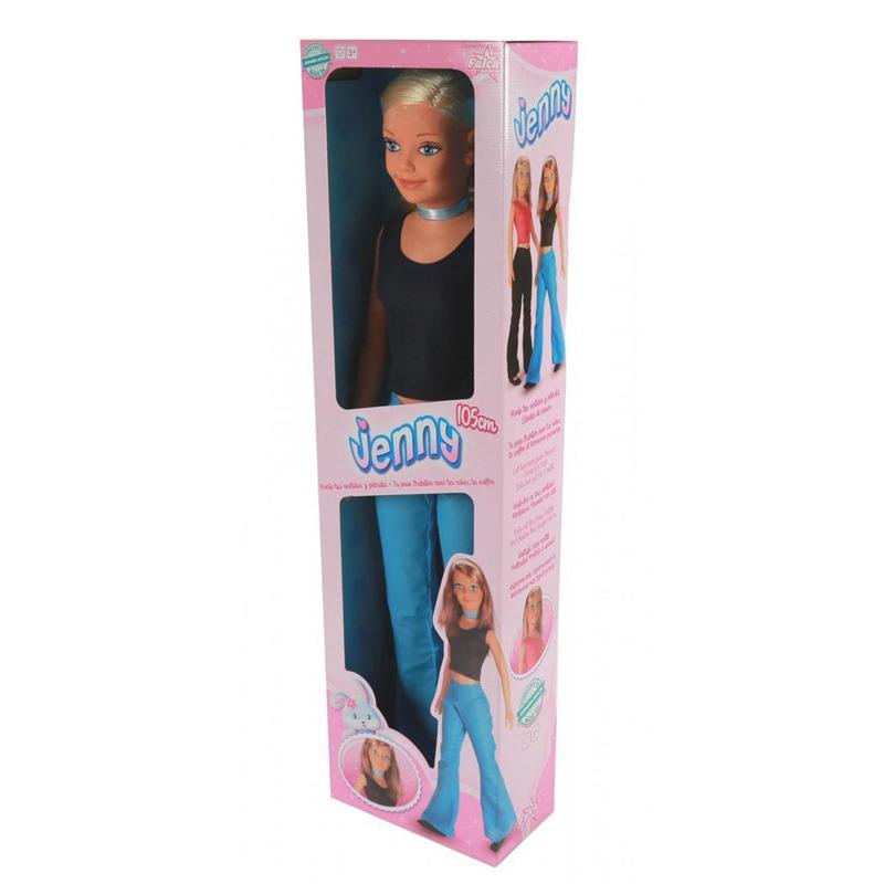 Falca Jenny Star Big Doll 105cm - Blue