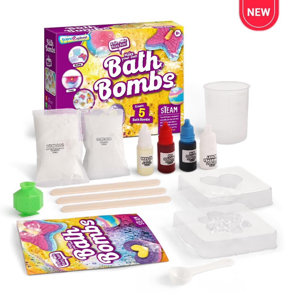 ساينس إكسبلور - مجموعة صناعة قنبلة الاستحمام