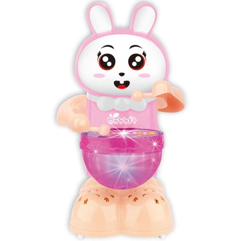 Happy Drummer Rabbit Toy