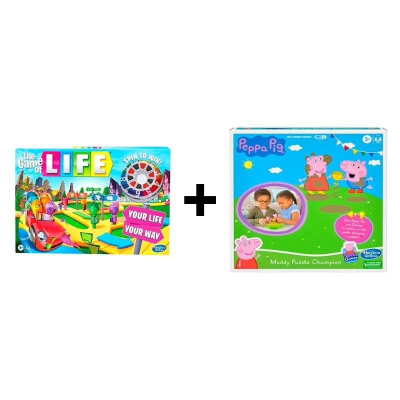 Buy 1 Get 1 Muddy Puddle Champion + Life Family Game