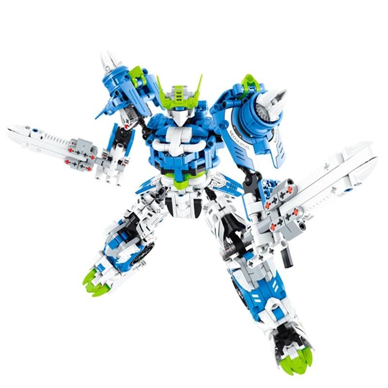 iM Master Building block mecha Blue Kit 941 Pieces