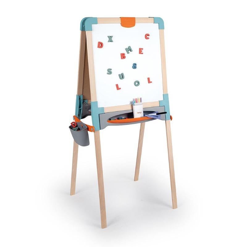 سموبي  - لوح الرسم الخشبي 2 في 1 للأطفال