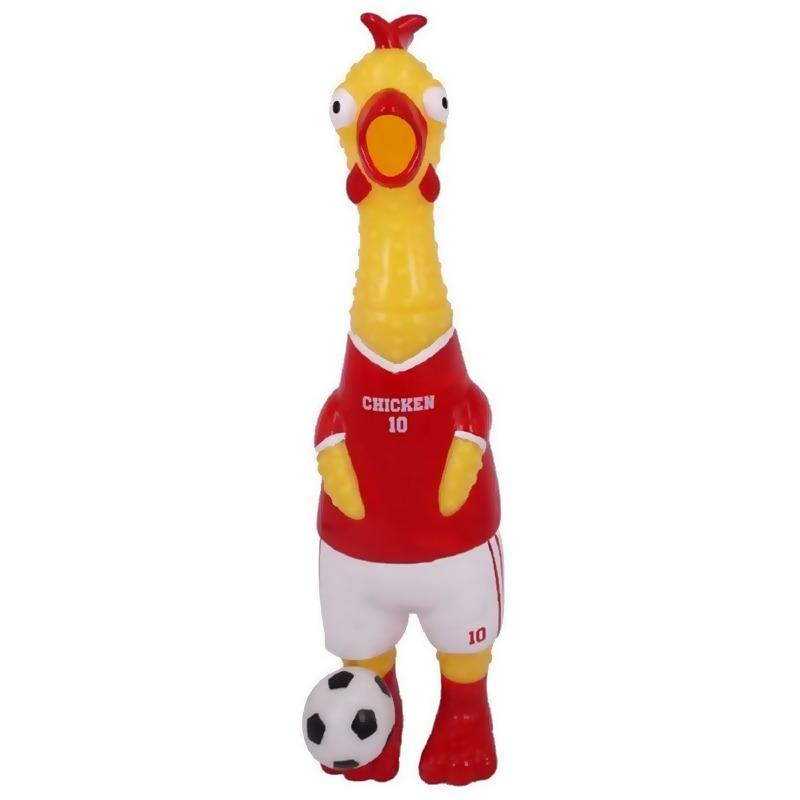 Animolds Squeeze Me Soccer Chicken