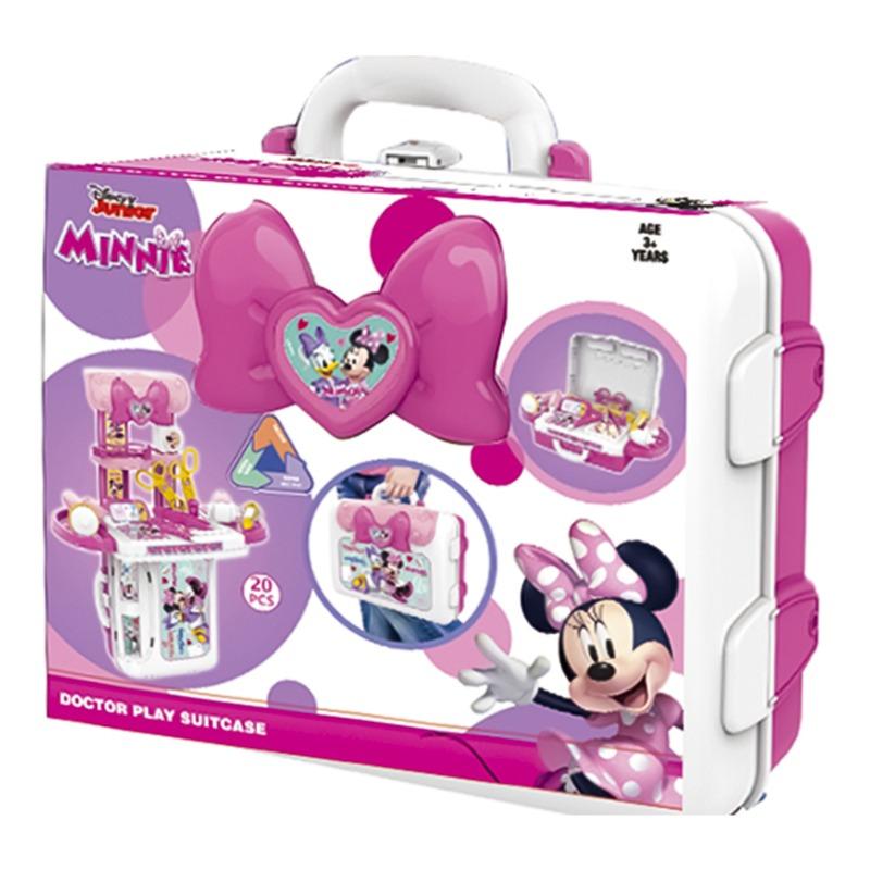ديزني جونيور - مجموعة لعب الطبيب ميني ماوس 20 قطعة