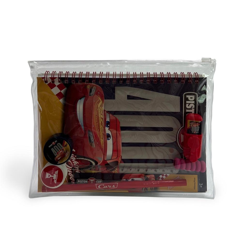 Disney Cars Piston Cup 6 In 1 Trolley Box Set - 16 Inch