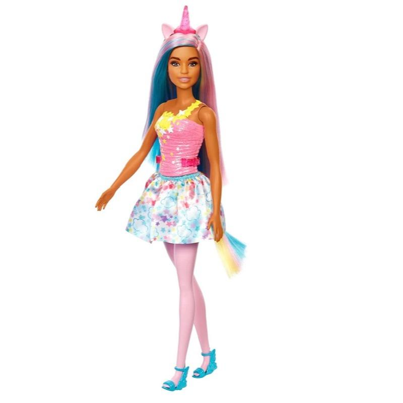 Barbie - Dreamtopia Unicorn Doll Pink Blue Hair