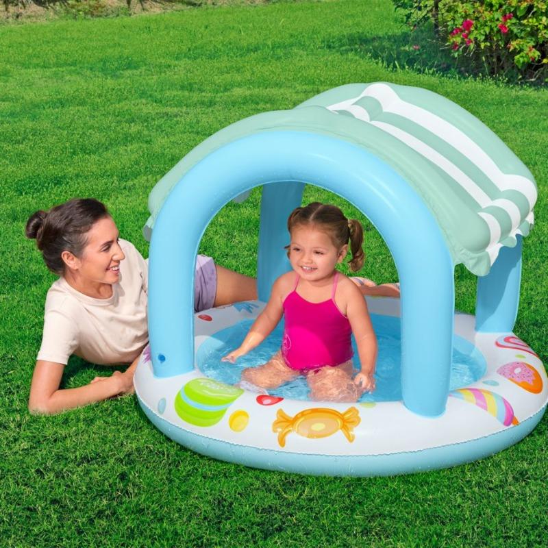 Bestway Sweet Shop Pool with Sunshade 104 x 84 cm
