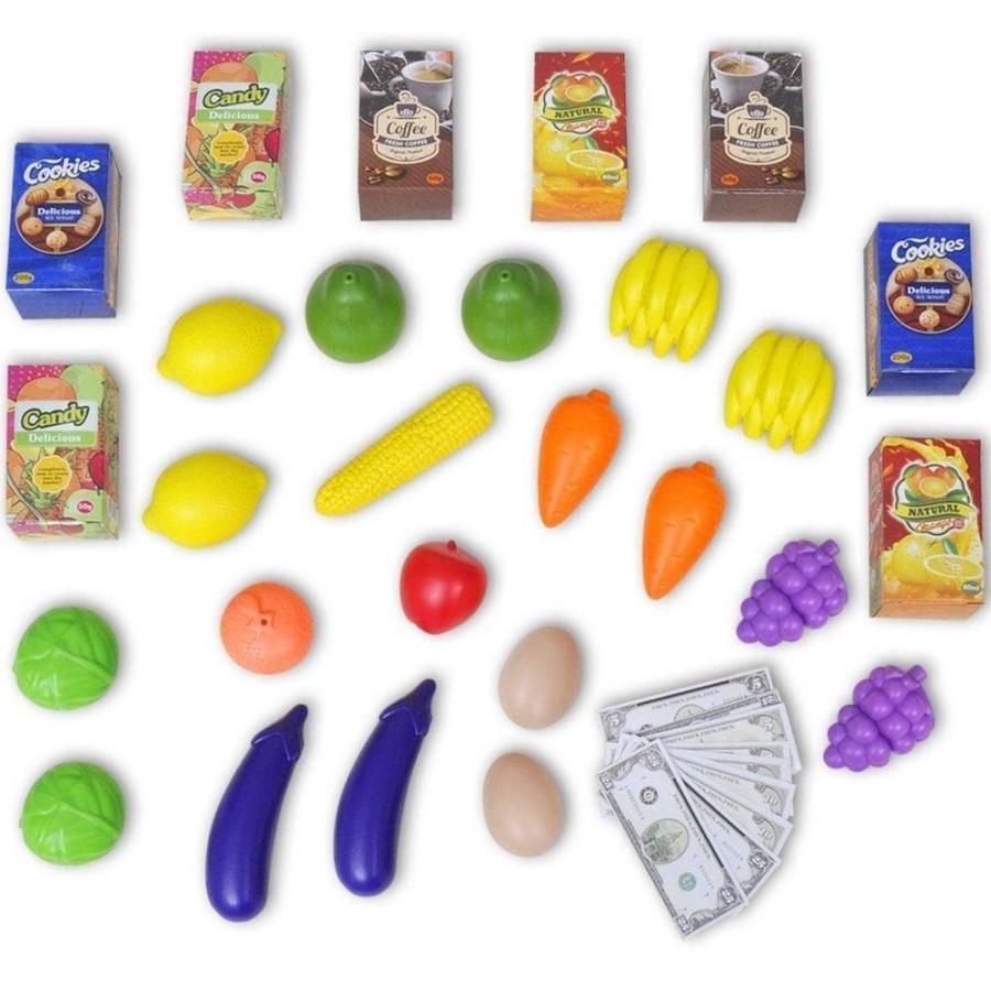 عربة تسوق الاطفال - لون أزرق