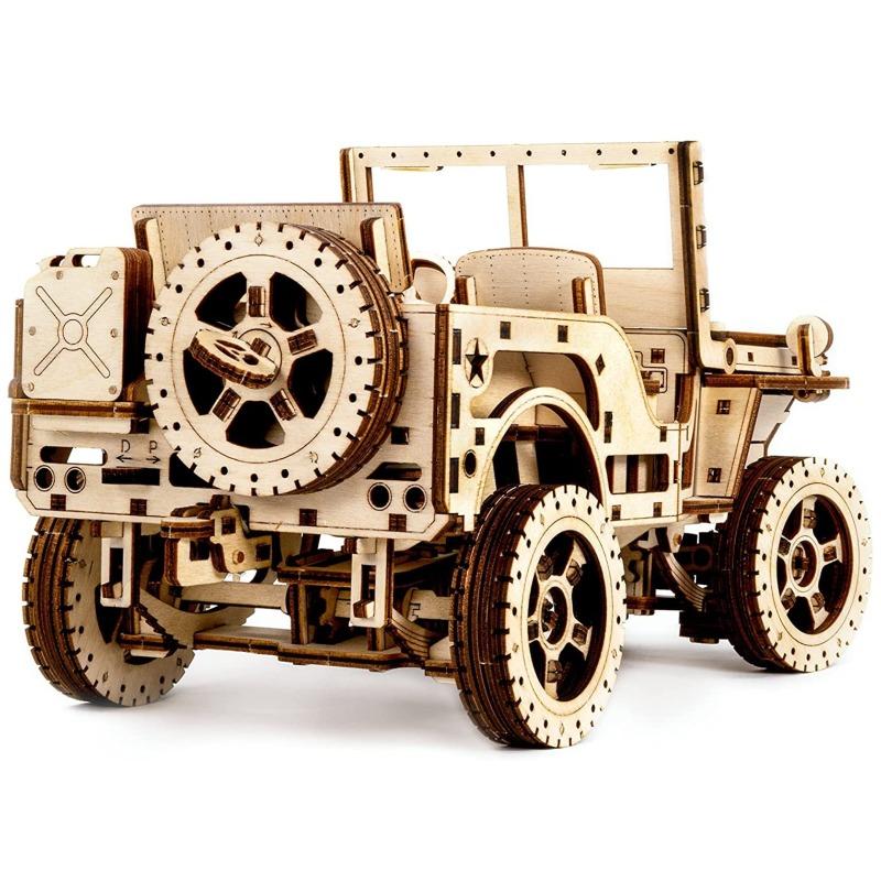 Wooden City Jeep 3D Puzzle