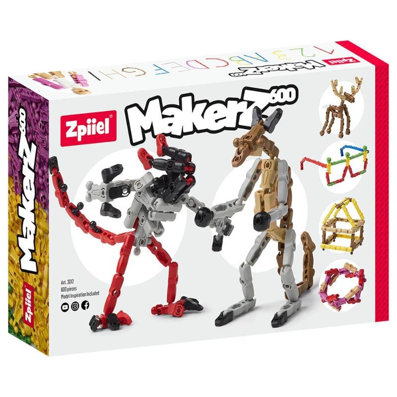 زبييل - مجموعة بناء ماكريز 600 قطعة