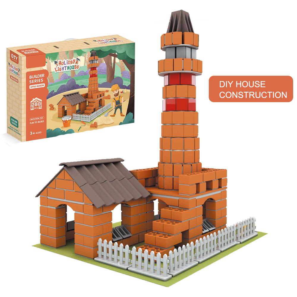 Builder Series Little Mason Holiday Lighthouse 280 Pcs