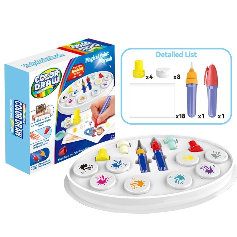 مجموعة أقلام التحديد والطوابع للأطفال