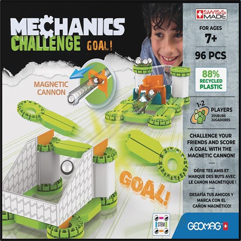 Geomag Mechanics Recycled Challenge Goal - 96 Pcs