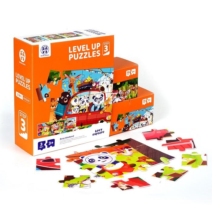Level Up Puzzles Step 3 - Busy Weekend 3 In 1