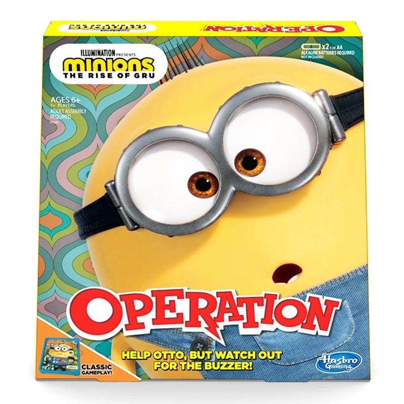 Buy 1 Get 1 Free Operation Classic Board Game + Minions Operation Game The Rise of Gru Edition