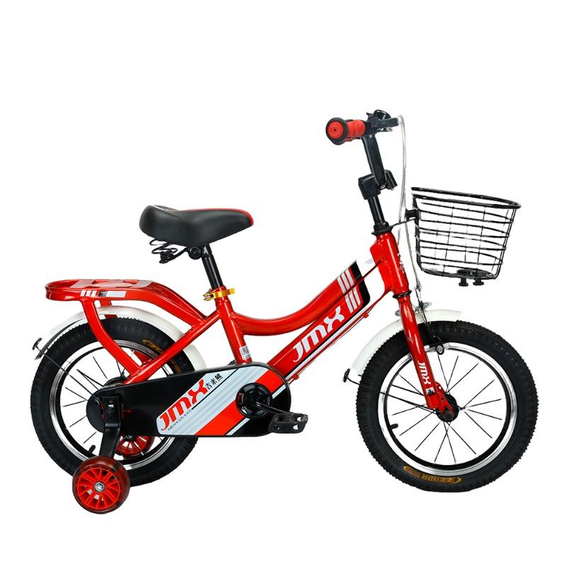 دراجة أطفال بقياس 12 إنش مع عجلة مساعدة وارتفاع قابل للتعديل