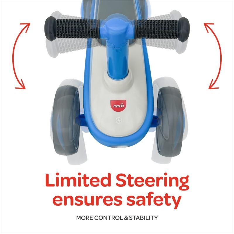 Moon Dasher Kids Balance Bike - Blue