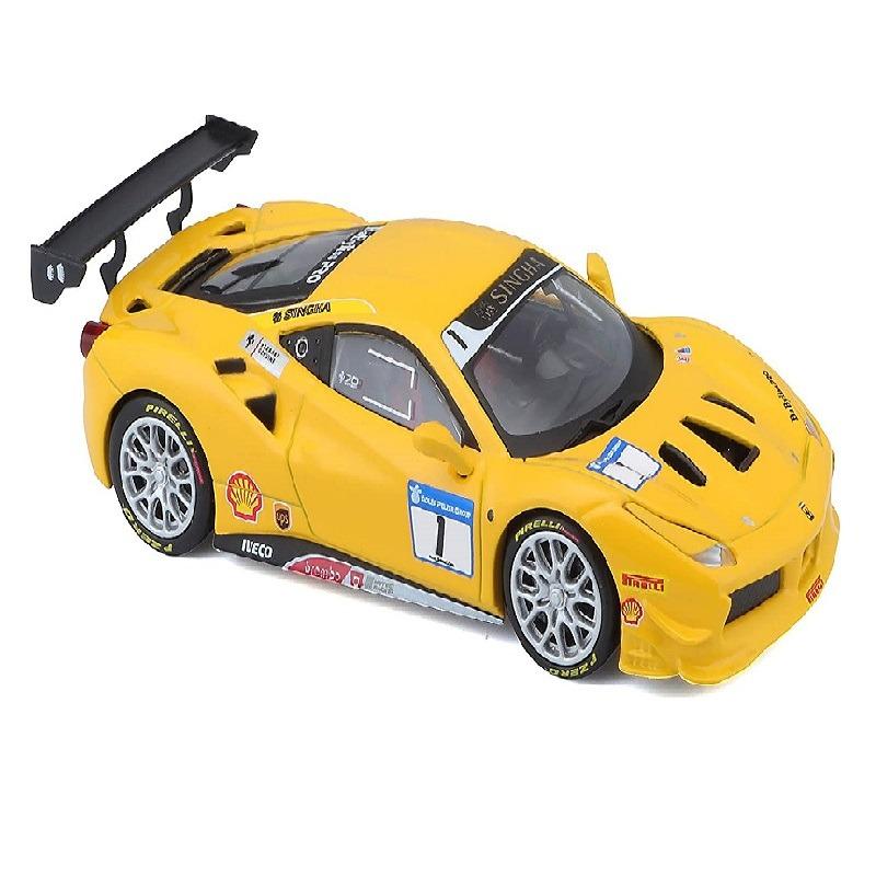 Bburago Ferrari 488 Challenge - Yellow