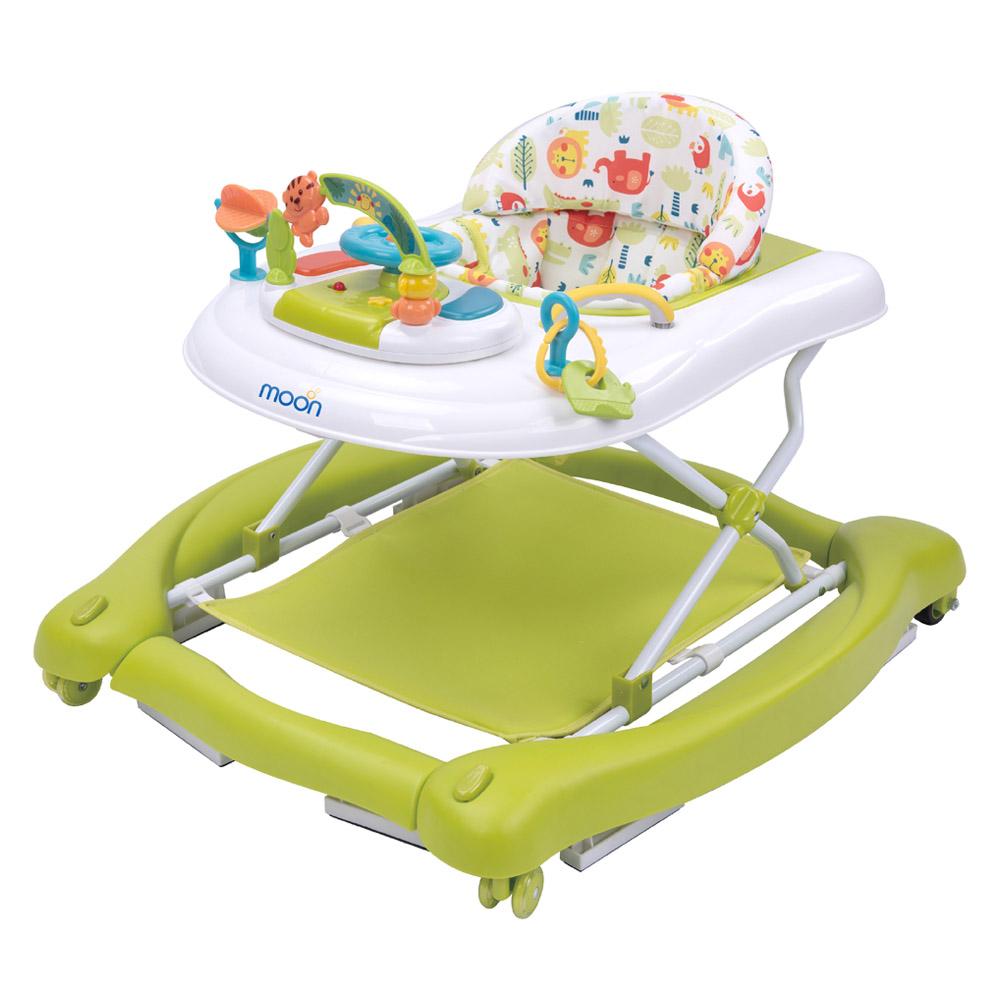 Moon Crusie 4 In 1 Walker With Music Box - Green