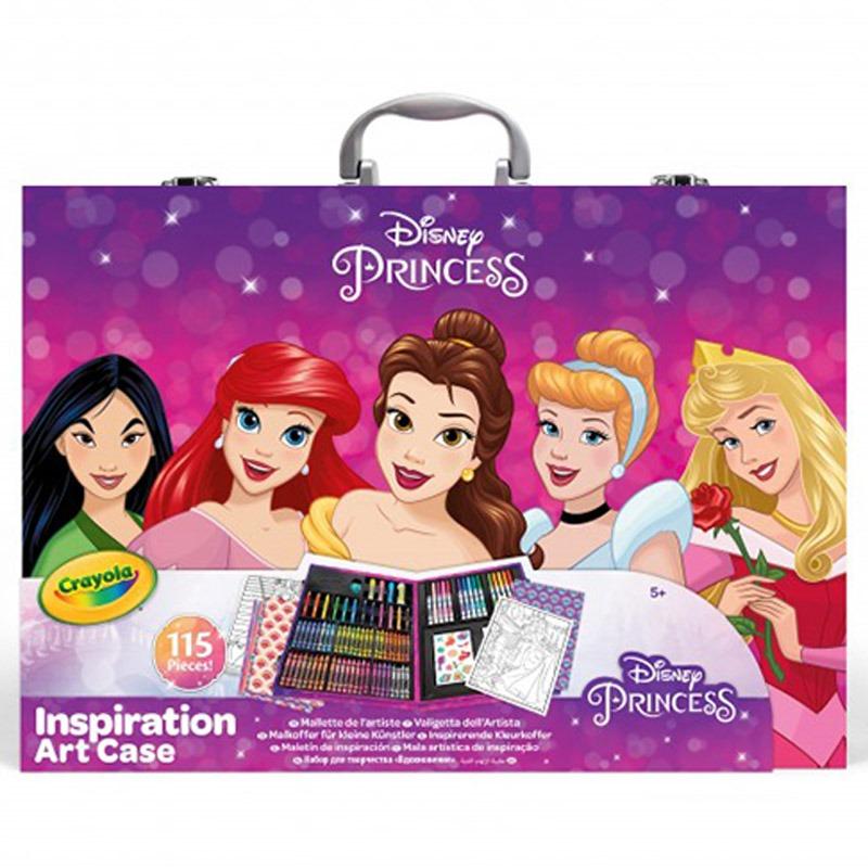 Crayola Inspirational Art Case Disney Princess 115 Pcs