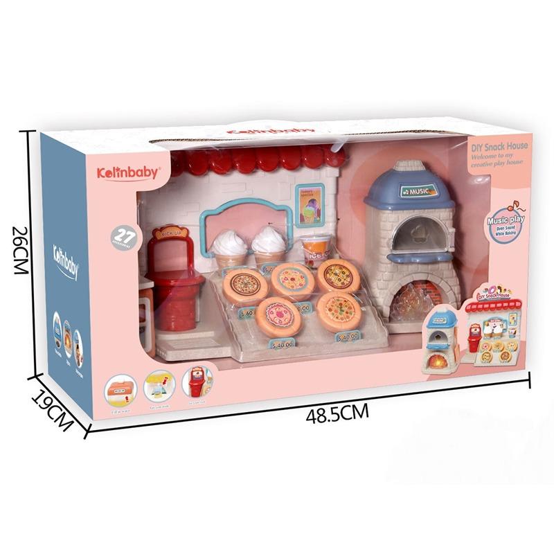 كولين بيبي - مجموعة لعب متجر الأطعمة مع آلة المشروبات