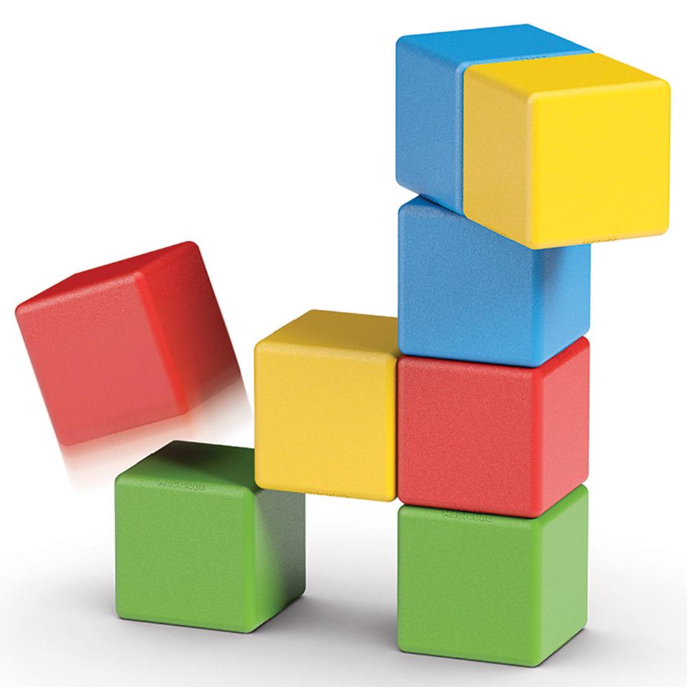 جيوماج - مجموعة المكعبات المغناطيسية الملونة 8 قطع