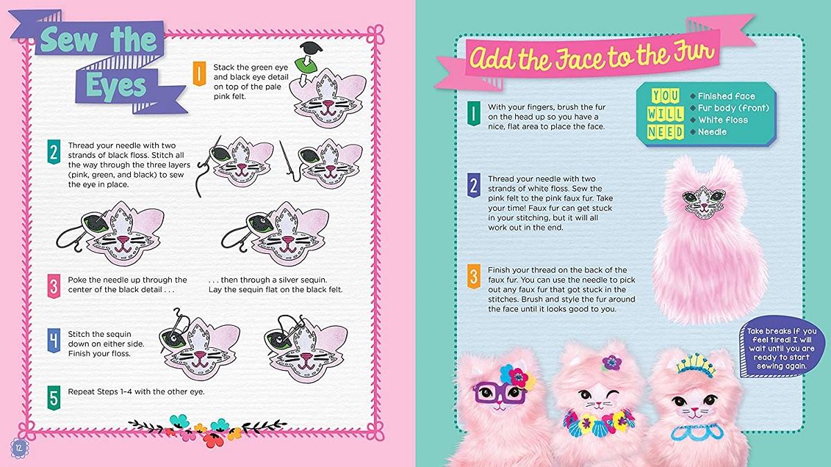 كلوتز - مجموعة خياطة القطة فلافي