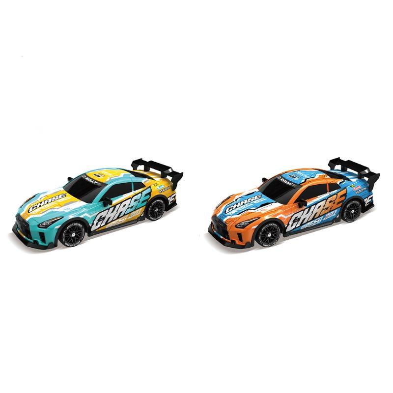 سيارة سباق احترافية بالتحكم عن بعد أربع قنوات بإضاءة