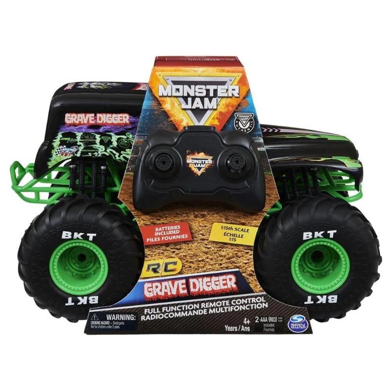 Monster Jam Grave Digger Remote Control Truck